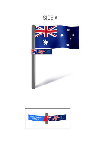 Australia Day Flags