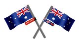 Australia Day Flags